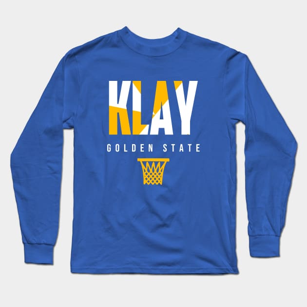 Klay Golden State Basketball Long Sleeve T-Shirt by funandgames